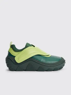 Kiko Kostadinov Tonkin Strap Shoe Leather Lime / Serpentine