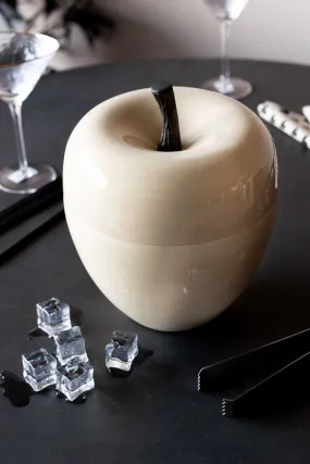 Large Cream Apple Ice Bucket