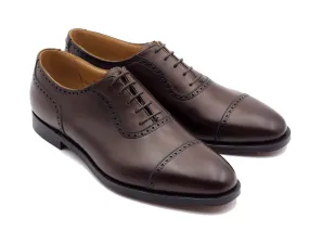 Macquarie 2 Dark Brown Burnished Calf