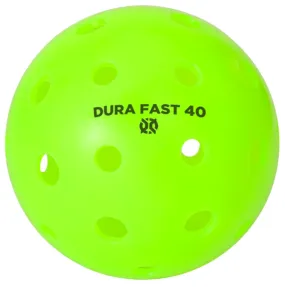 Onix Dura Fast 40 Outdoor Pickleball Balls 4-Pack [Neon Green]