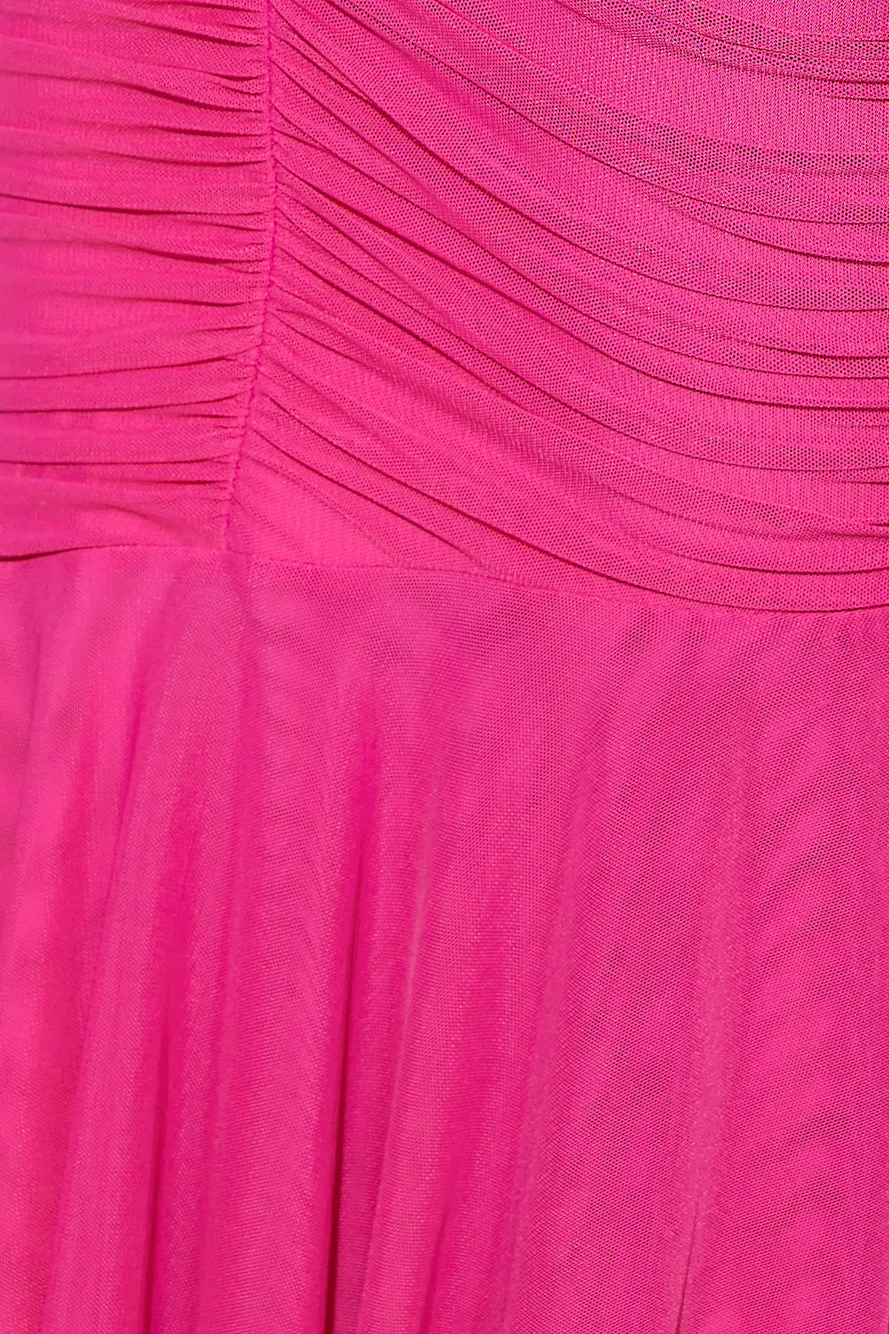 Party Pal Maxi Dress Hot Pink