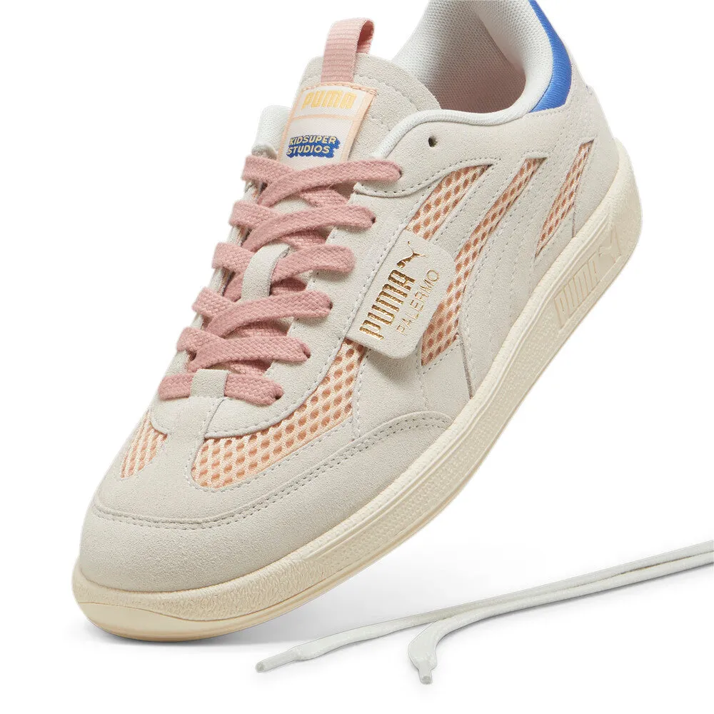 PUMA X KIDSUPER PALERMO SNEAKERS WARM WHITE