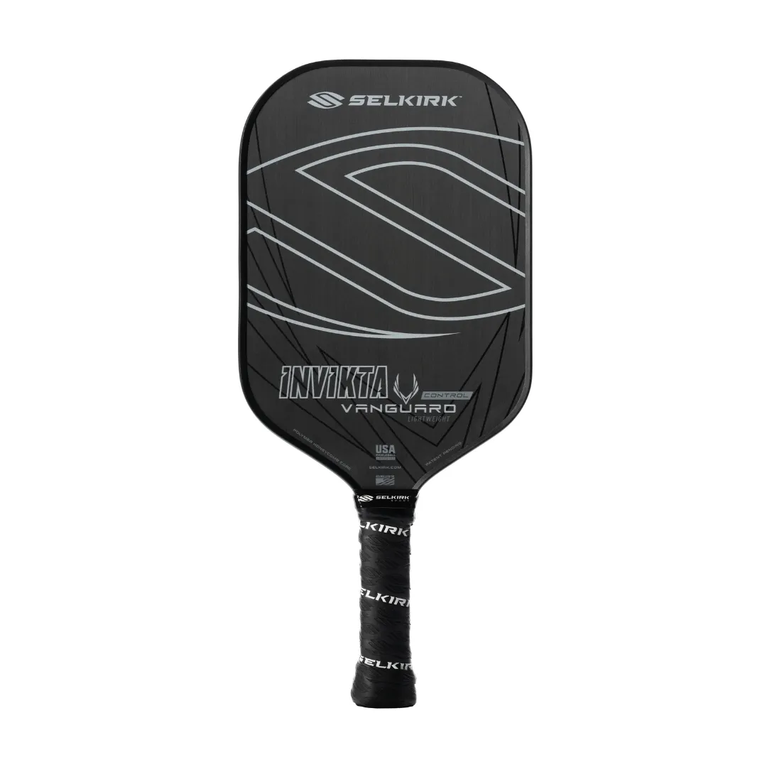 Selkirk Vanguard Control Invikta Pickleball Paddle [Raw Carbon]