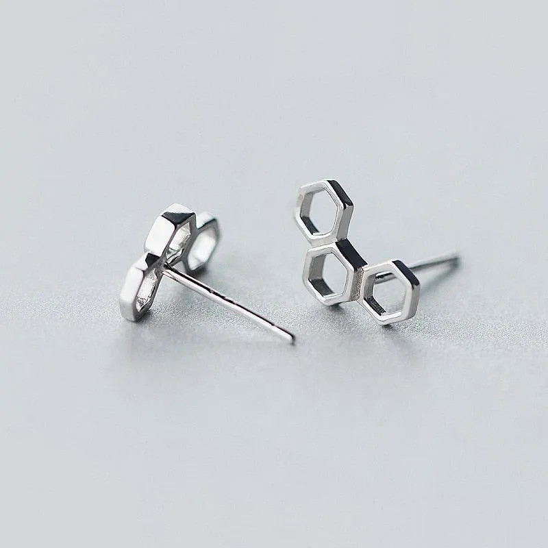 Swanky Honeycomb Minimal Studs