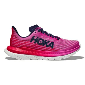 Women's Hoka One One Mach 5, Raspberry/Strawberry, 7 B Medium